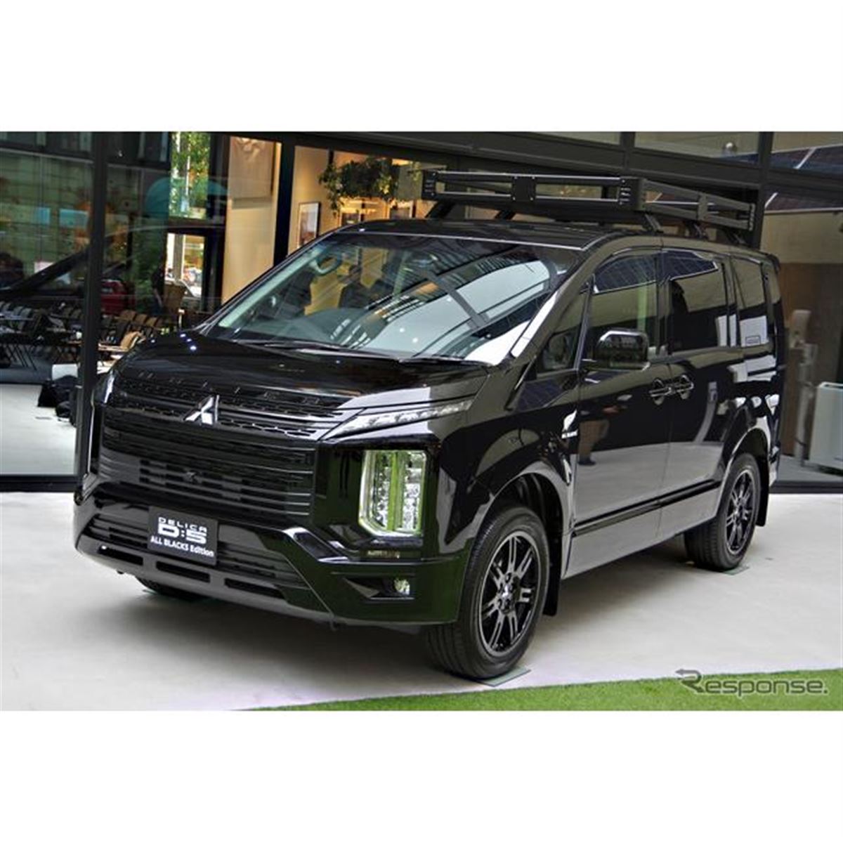 盛り上がるラグビーW杯、三菱が オールブラックス 仕様を用意…デリカD