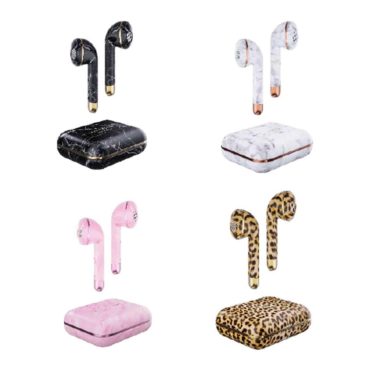 ☆値下げ☆ 【ワイヤレスイヤホン】Happy Plugs AIR1 レオパード Happy Plugs、完全ワイヤレスイヤホン「AIR1」に新色4モデル