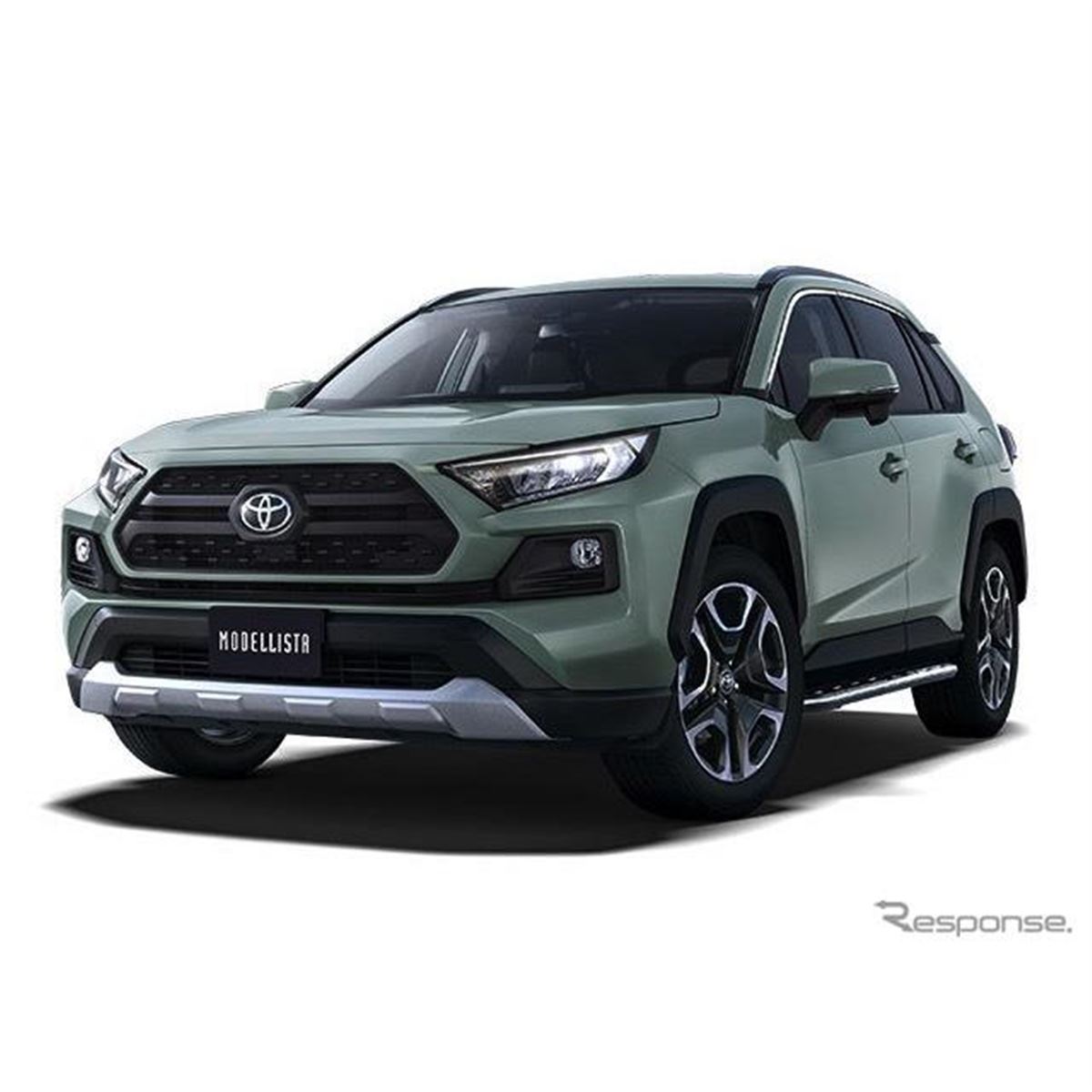 モデリスタ、RAV4新型向け「サイドタフブレード」を発売 アグレッシブ
