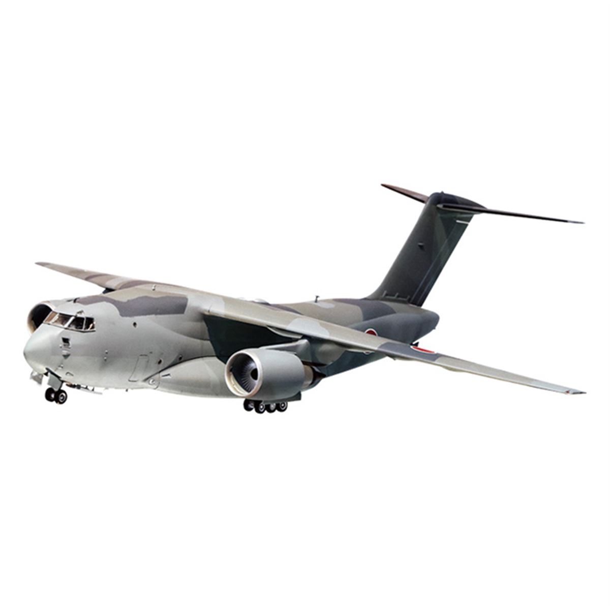 実機取材から生まれた「航空自衛隊 C-2輸送機」1/144模型、飛行