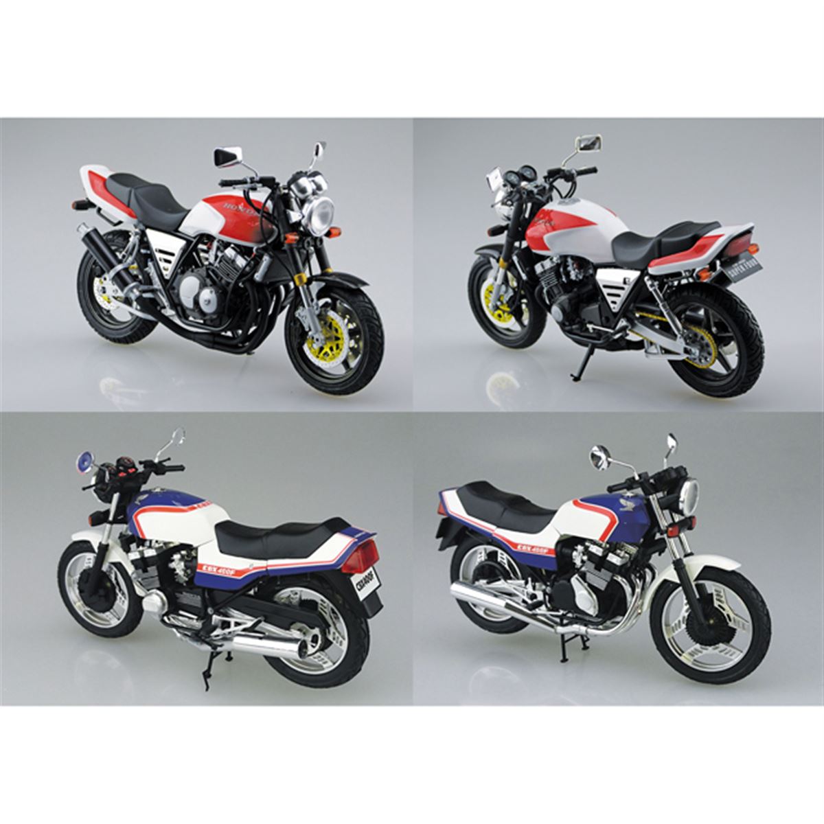 AOSHIMA、ホンダ「CB400SF」「CBX400F トリコロール」など12月再生産モデル - 価格.com