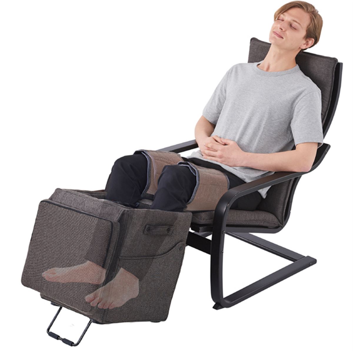 アテックス、太もも用エアバッグ付き「マッサージスツール