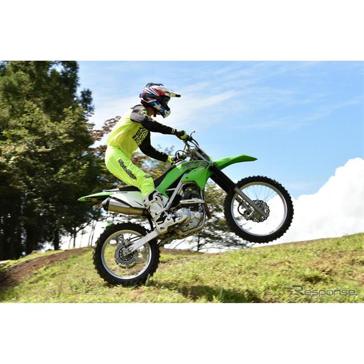 カワサキ KLX230R 試乗】理想の操舵感！誰でもオフロードが