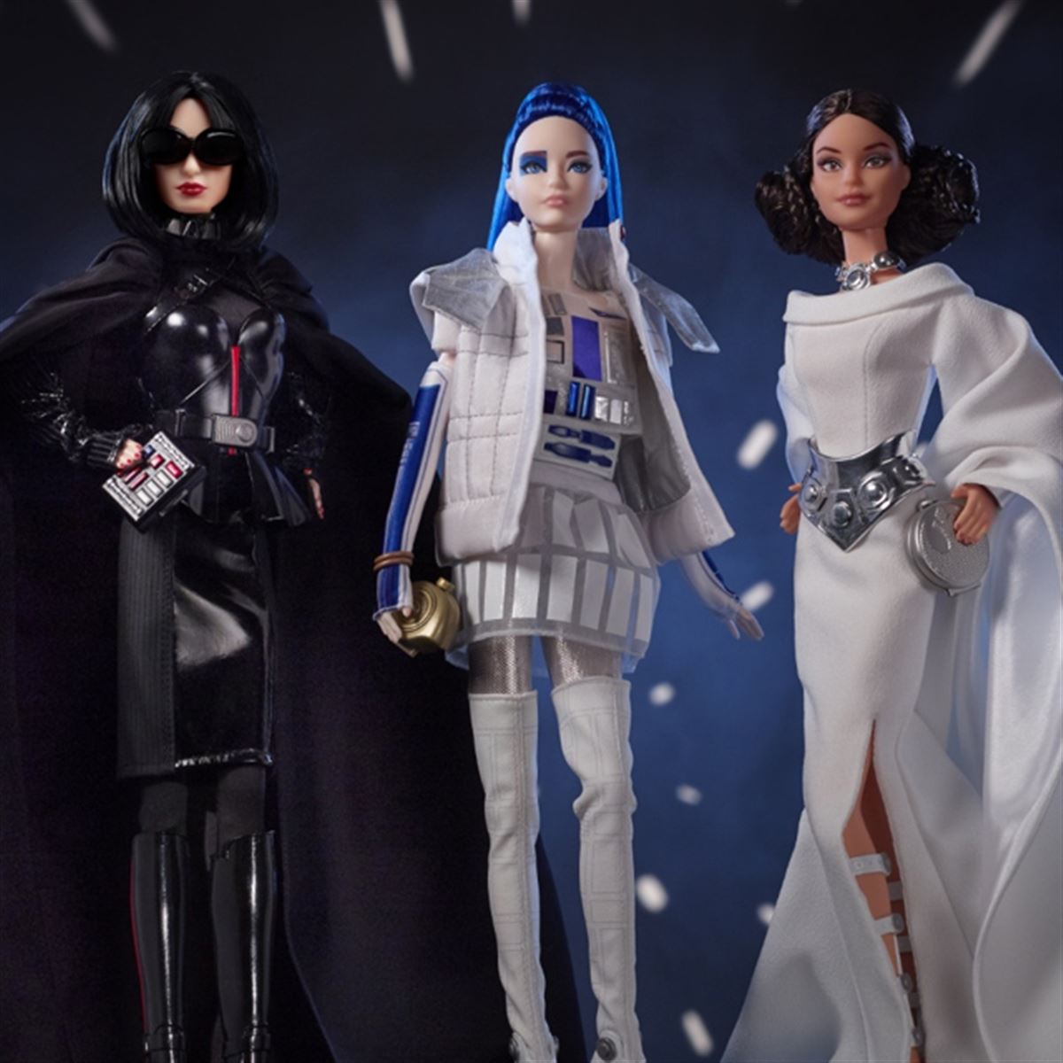 スター・ウォーズ」コラボの限定バービー、レイア/R2-D2/ダース スター・ウォーズ」コラボの限定バービー、レイア/R2-D2/ダース