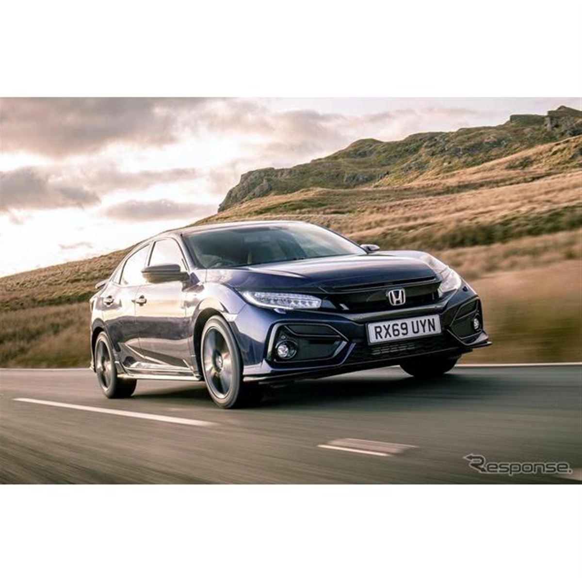 波平ユーロR　シビックオレンジラインセット 波平ユーロR シビックオレンジラインセット 波平ユーロR シビック