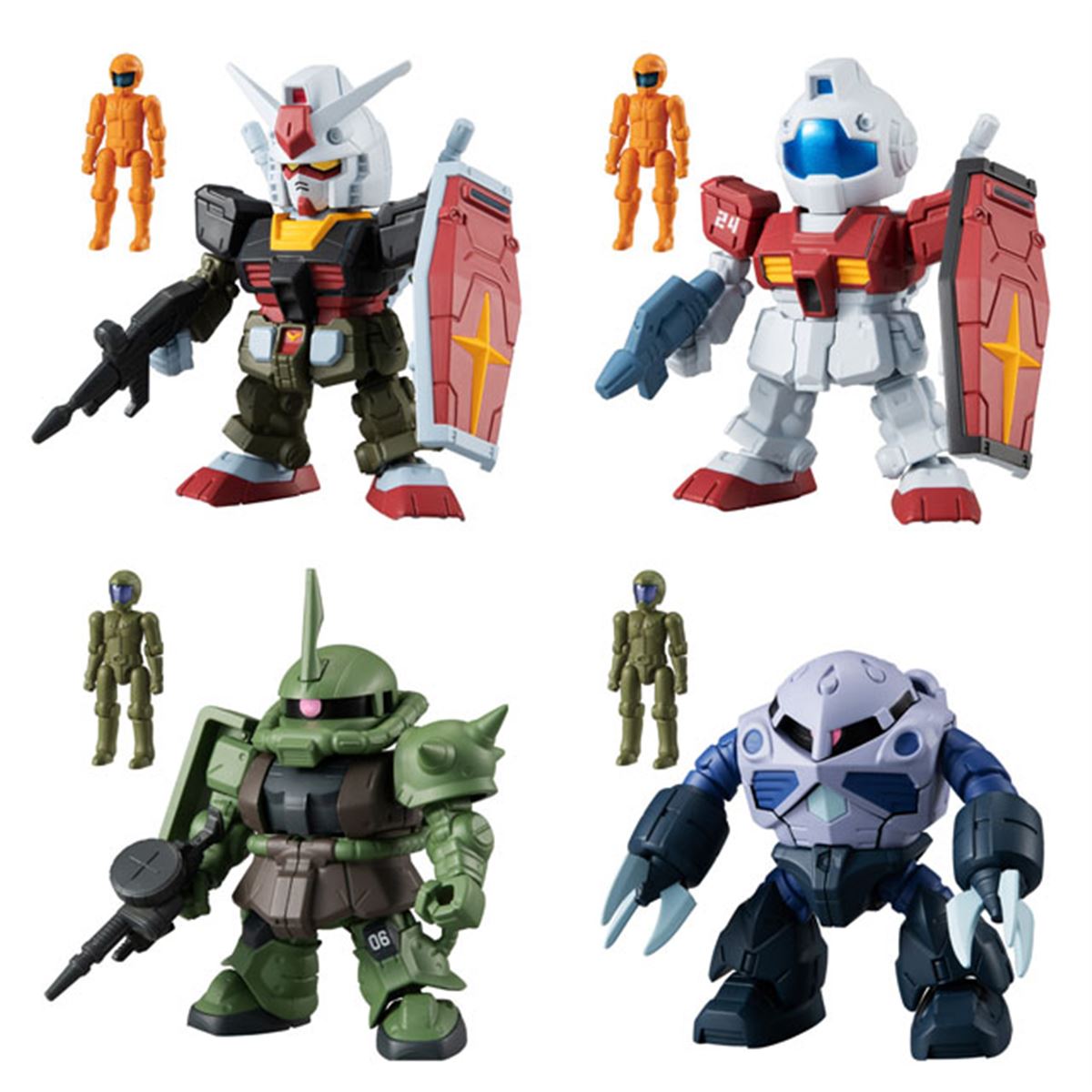 モビルスーツインアクション　機動戦士ガンダム　一年戦争　ジオン10体セット ROBOT魂 機動戦士ガンダム 一年戦争 ver. A.N.I.M.E. スペシャル