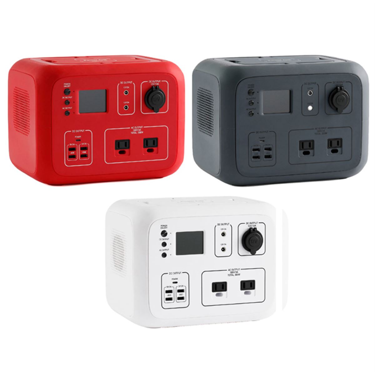 45000mAhポータブル電源「PowerArQ 2」に新色3種、レッド/スノー