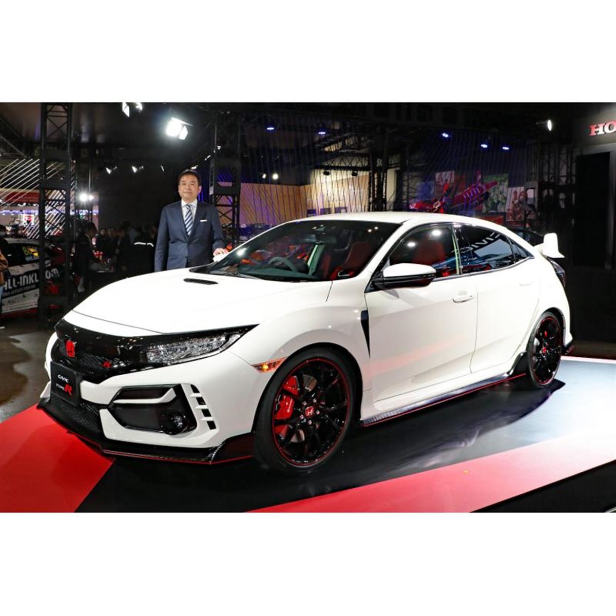 ホンダが2020年夏に発売する「シビック タイプR」のマイナーチェンジ