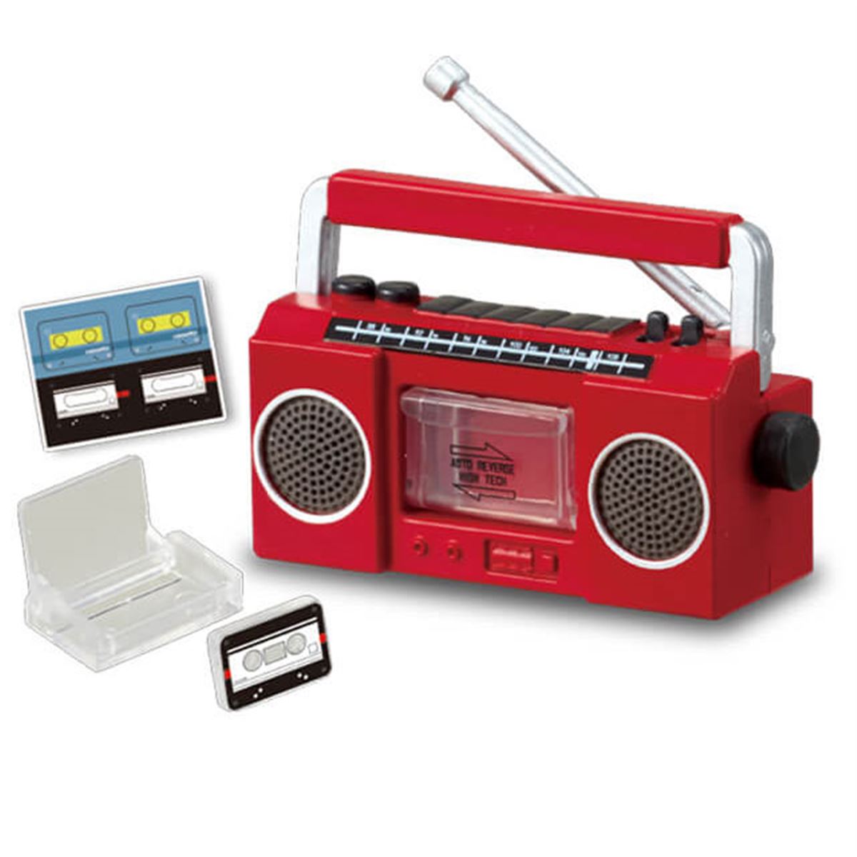 エポック、カセットやCDの出し入れを再現できる「ラジカセとCDラジカセ