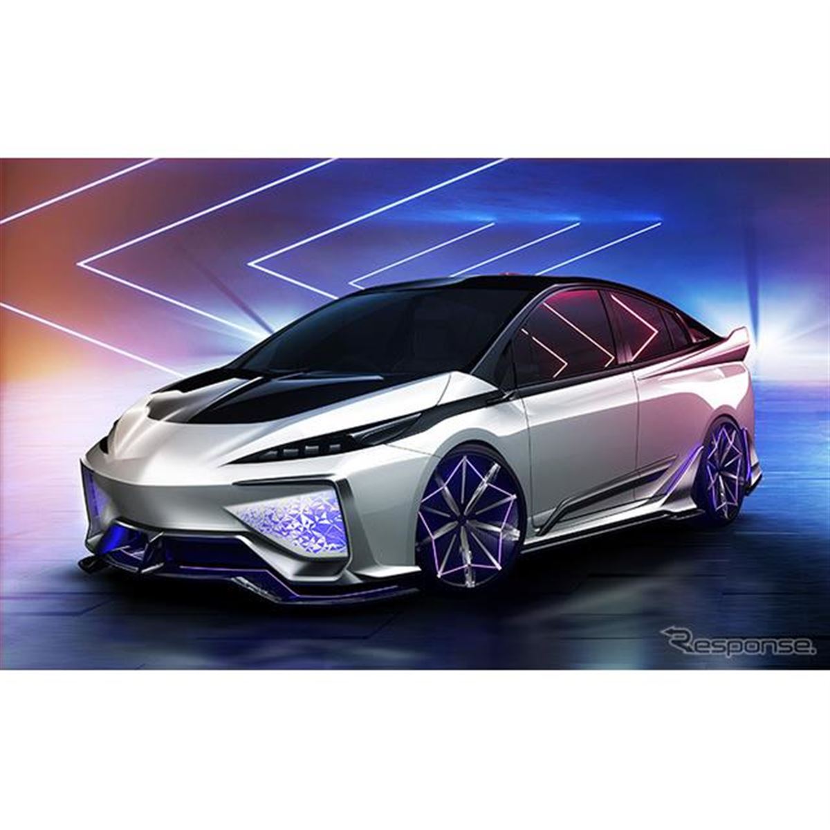 ニューカー速報プラス　トヨタ　プリウス　PHV カスタマイズ　TRD　モデリスタ ニューカー速報プラス トヨタ プリウス PHV カスタマイズ TRD