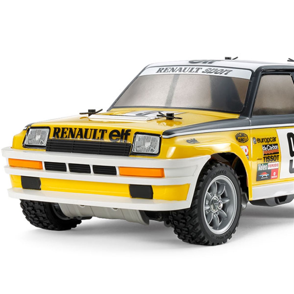 タミヤ、ブロックタイヤを装着した「ルノー5ターボ」電動RC - 価格.com