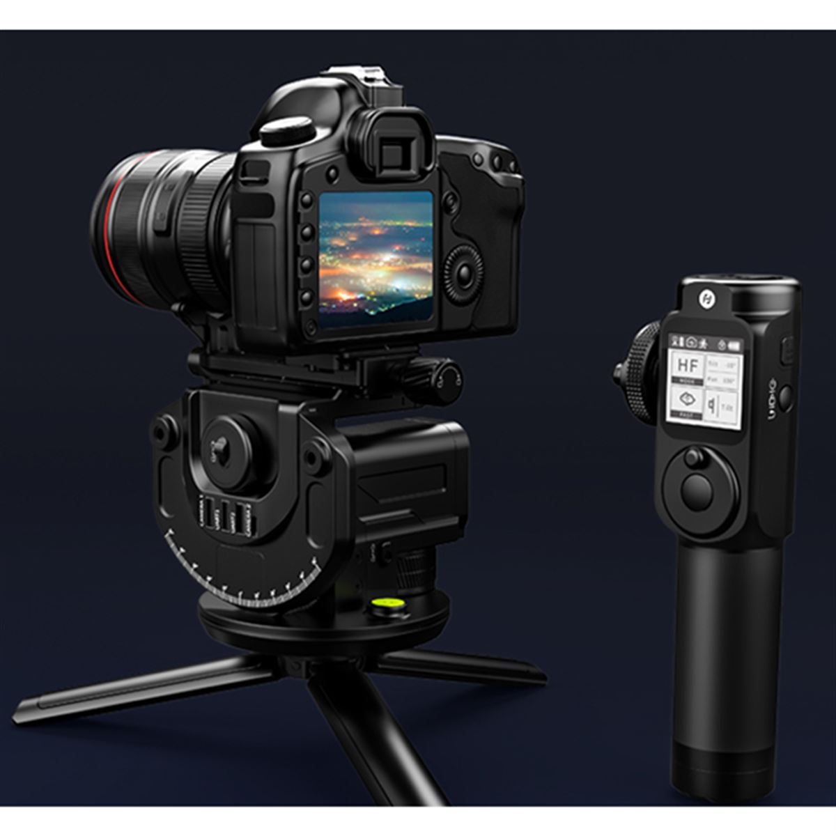 FeiyuTech、タイムラプス撮影対応のミラーレス/一眼レフ用電動雲台