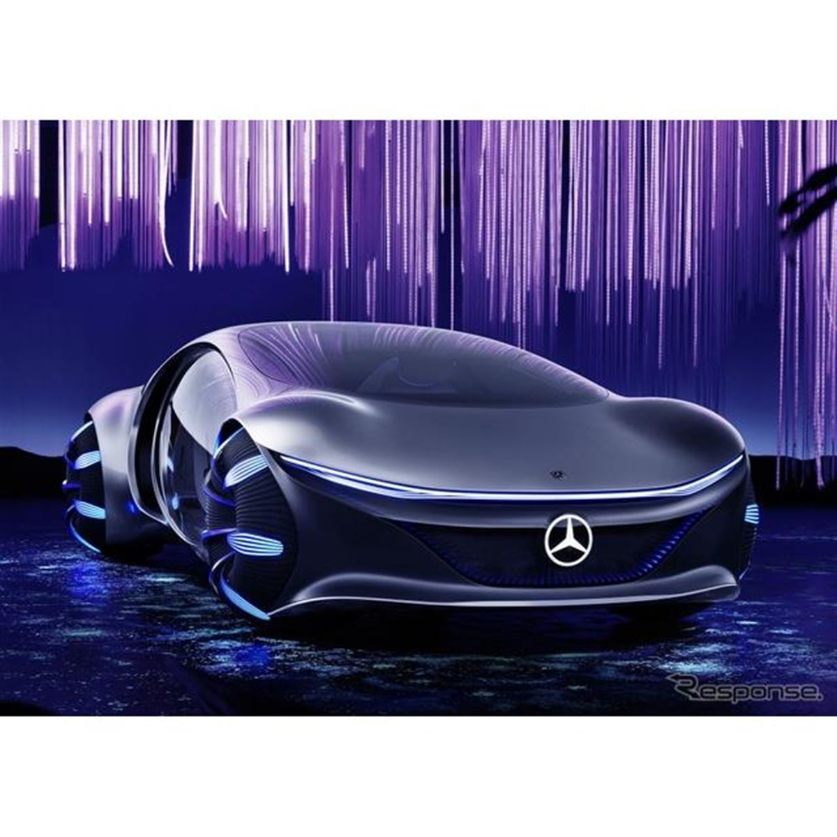 メルセデスベンツ 未来の車 未来のメルセデスベンツは横にも動く、『ヴィジョンAVTR』…IAA