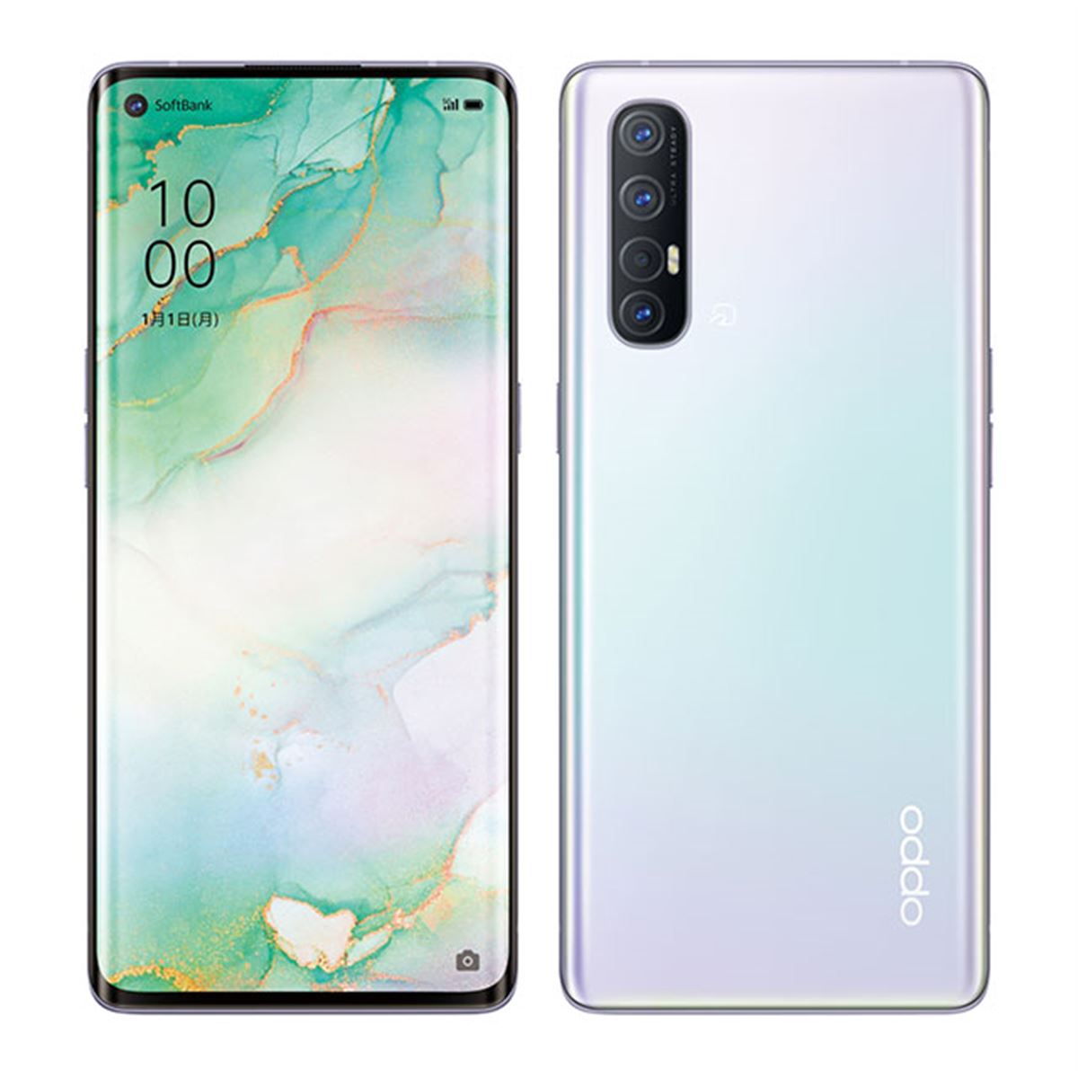 ソフトバンク、画面占有率約93.4％の5Gスマホ「OPPO Reno3 5G