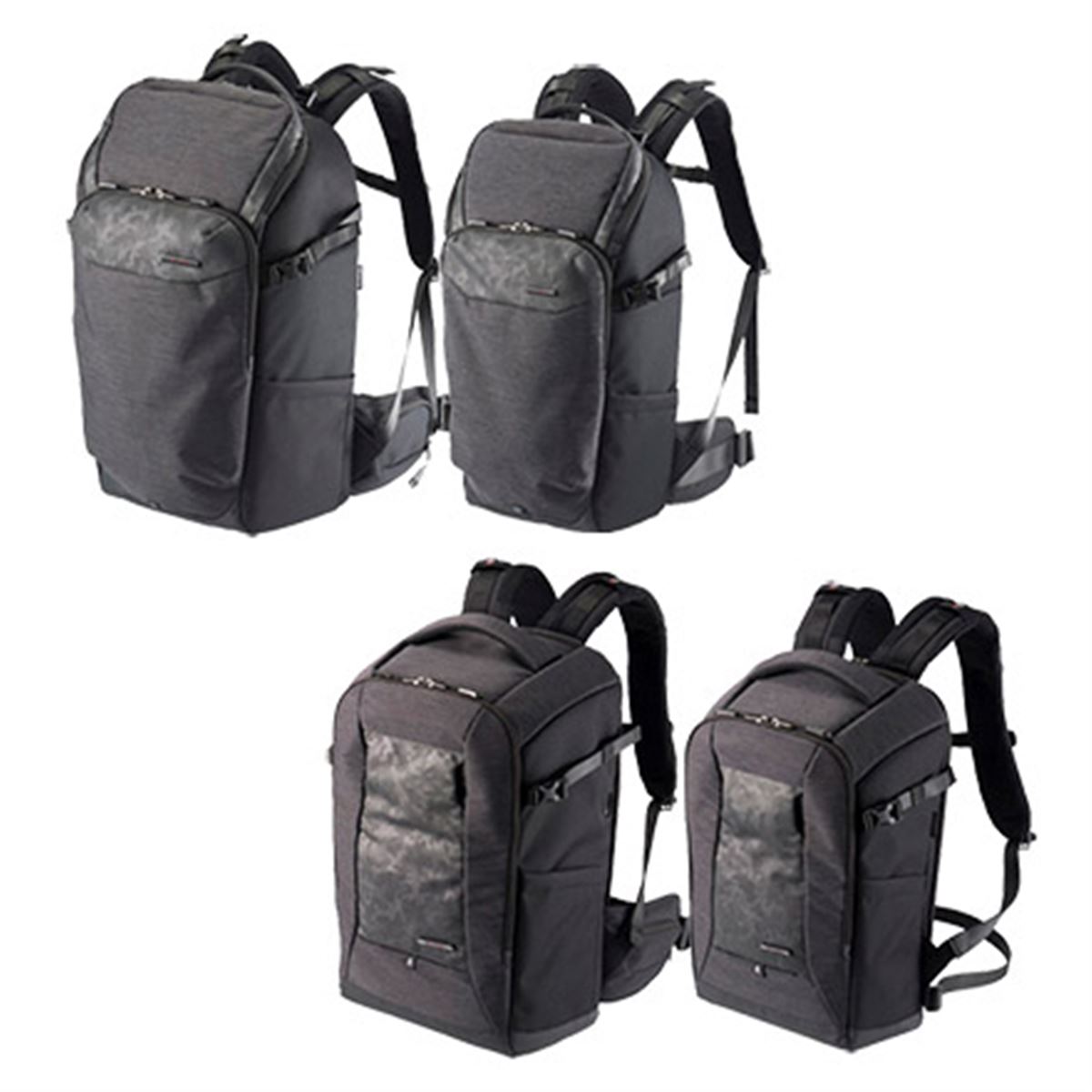 Lowerpo カメラバックパック ハクバ GW-PRO リアゲート バックパック 20 ブラック カメラ