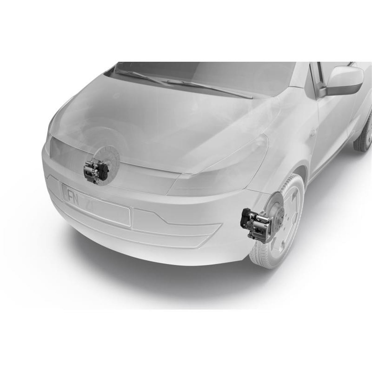 ZFがフロント用電動パーキングブレーキを開発 - 価格.com