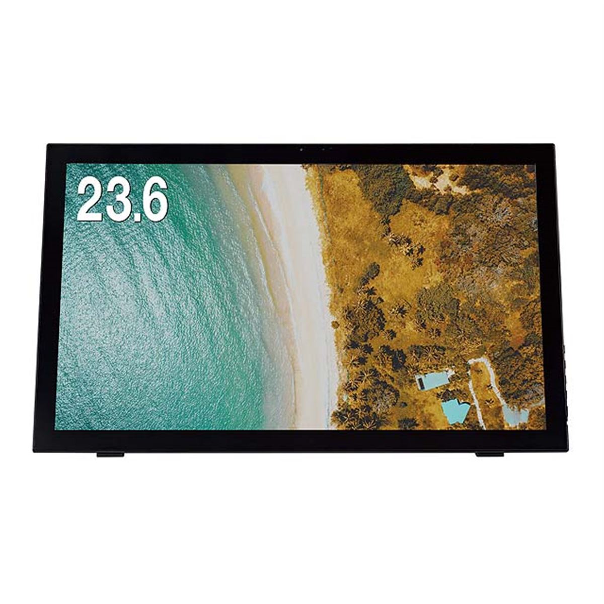 グリーンハウス、WEBカメラ内蔵の23.6型タッチパネル液晶 - 価格.com