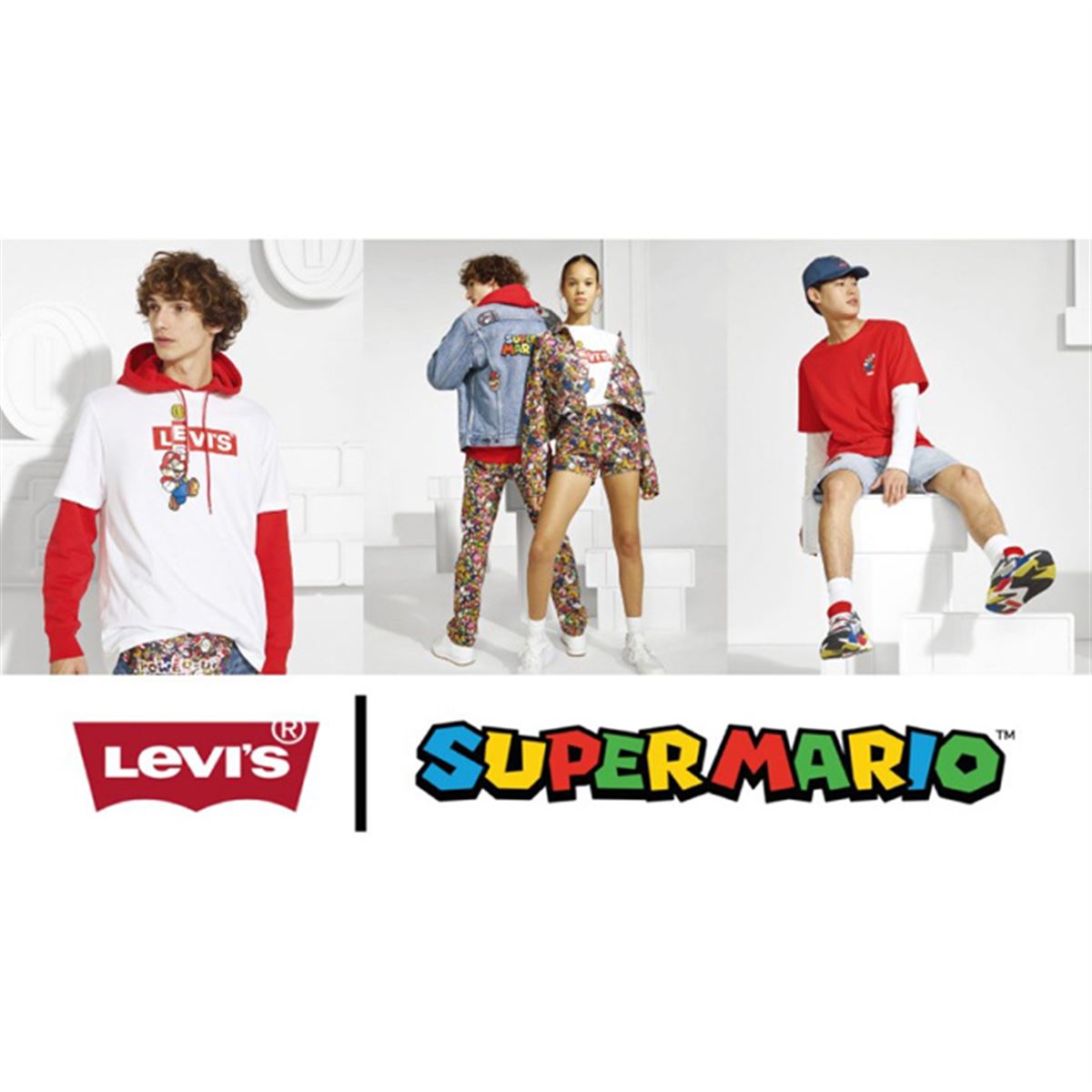 スーパーマリオ」とコラボした「Levi's×SUPER MARIO」が発売開始