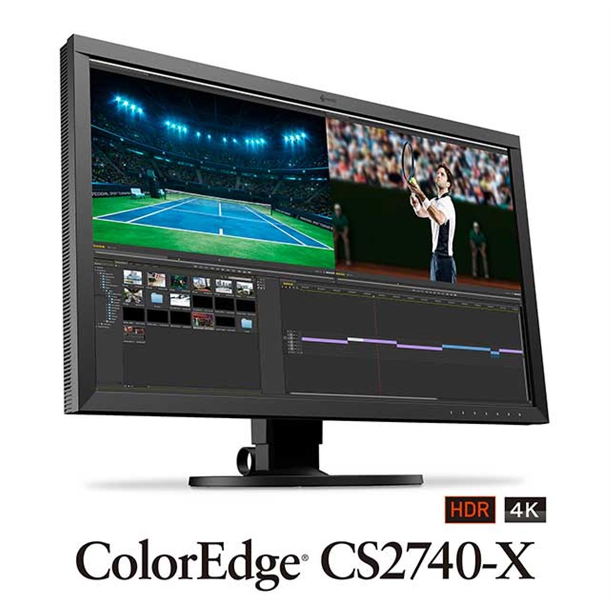 EIZO、映像制作向けHDR表示対応の27型4K液晶「ColorEdge CS2740
