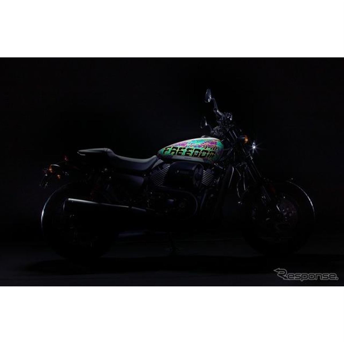 ハーレー×グラファーズロック、ストリートロッド コラボモデルの