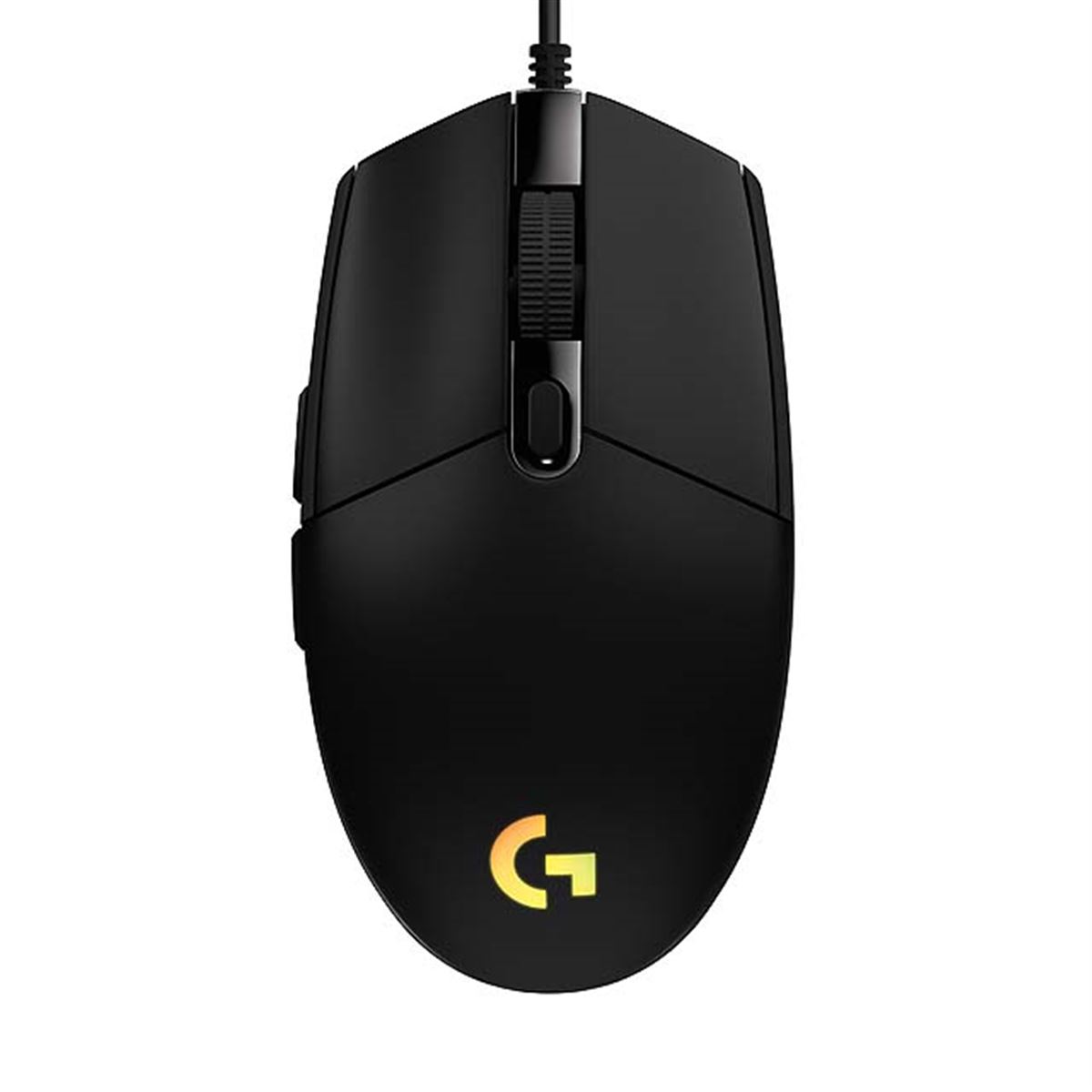 ロジクール、4,400円の有線ゲーミングマウス「G203 LIGHTSYNC