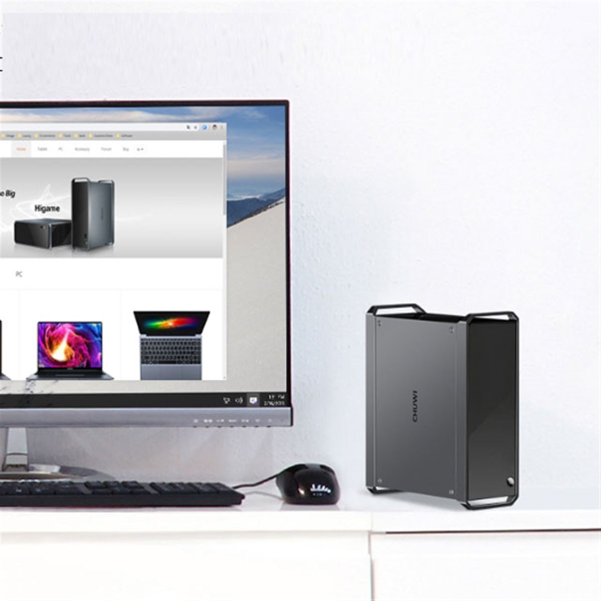 CHUWI、体積約2Lの小型デスクトップPC「CoreBox」を発表 - 価格.com