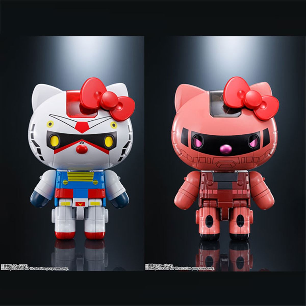 ハローキティ シャアズザクII フィギュア バンダイ ハローキティ シャアズザクII フィギュア バンダイ