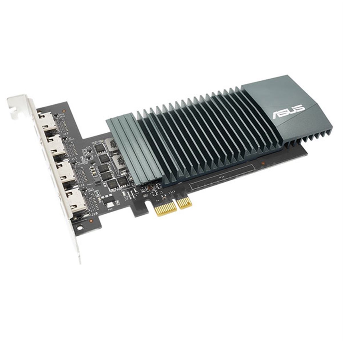 ASUS、税別6,500円のファンレス仕様ビデオカード「GT710-4H-SL-2GD5
