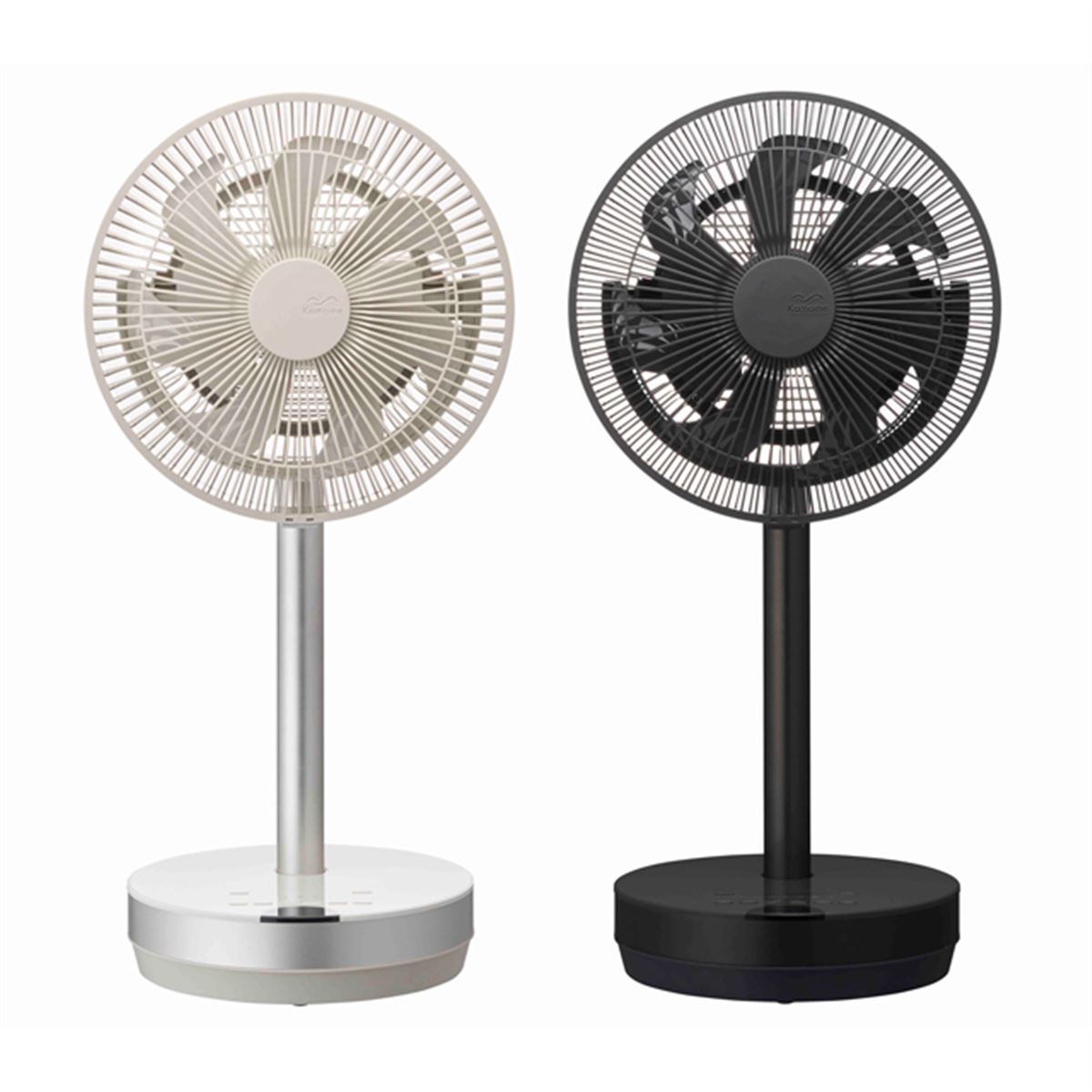 ドウシシャ　kamomefan mini ドウシシャ、3D自動首振り機能を搭載した扇風機「Kamomefan mini