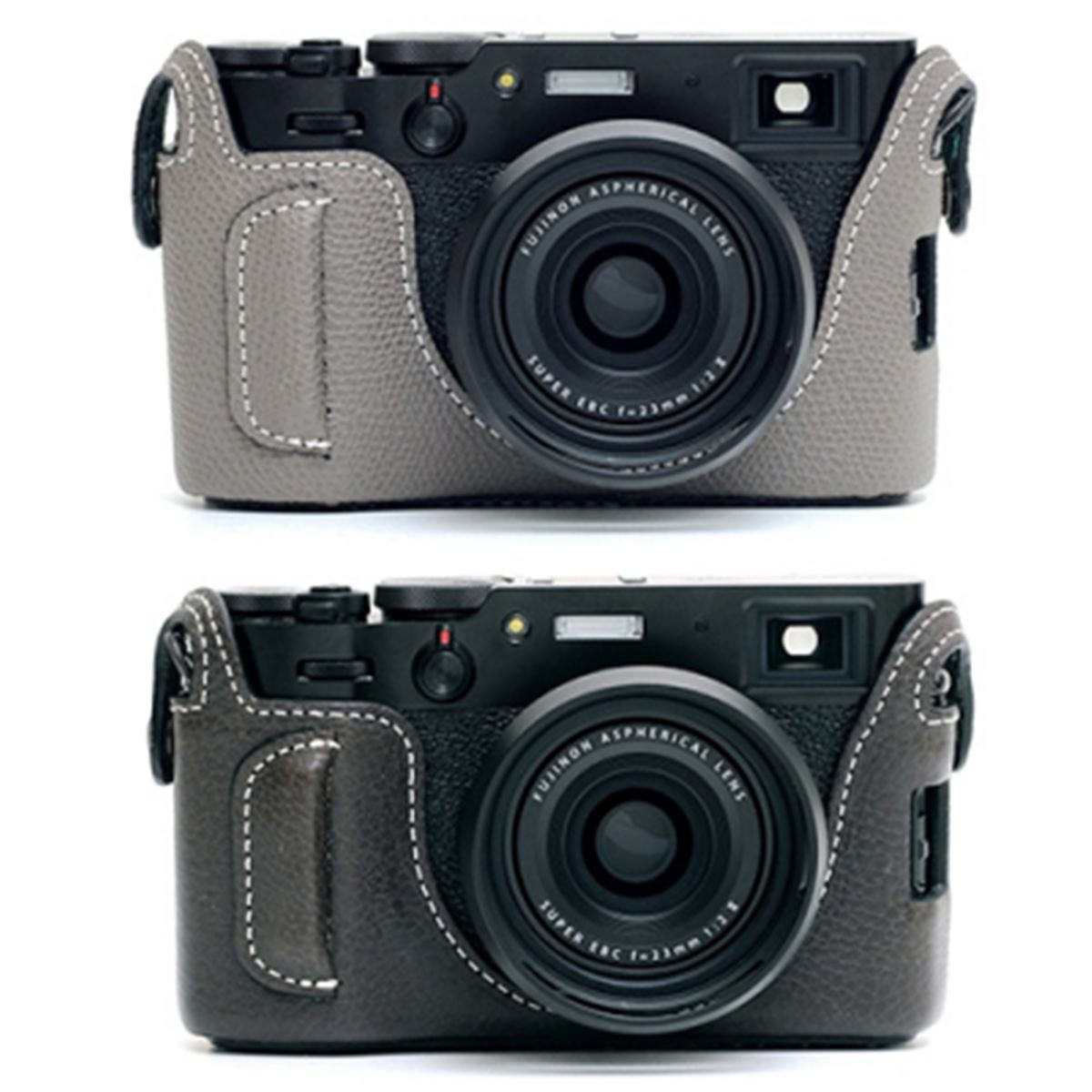 INDUSTRIA、「FUJIFILM X100V」専用のグリップ付きレザーケース2