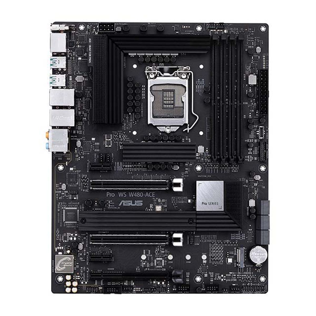 ASUS、「Xeon W-1200」プロセッサーに対応したWSマザー「Pro WS W480