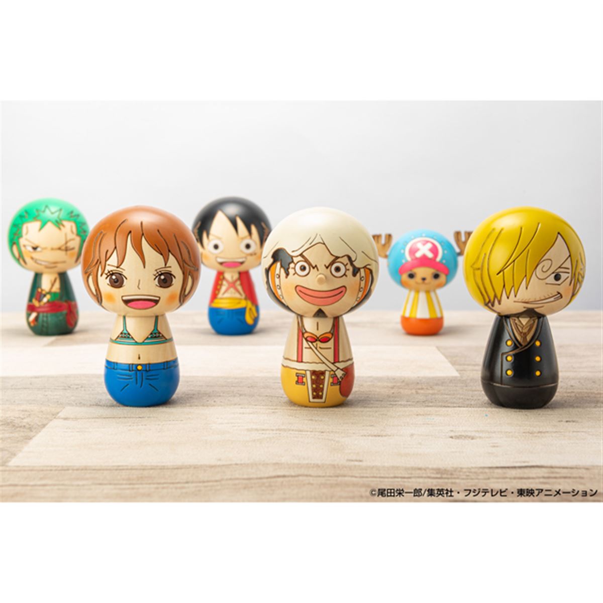 ワンピースこけし」第2弾、ナミ/ウソップ/サンジの3人が登場 - 価格.com
