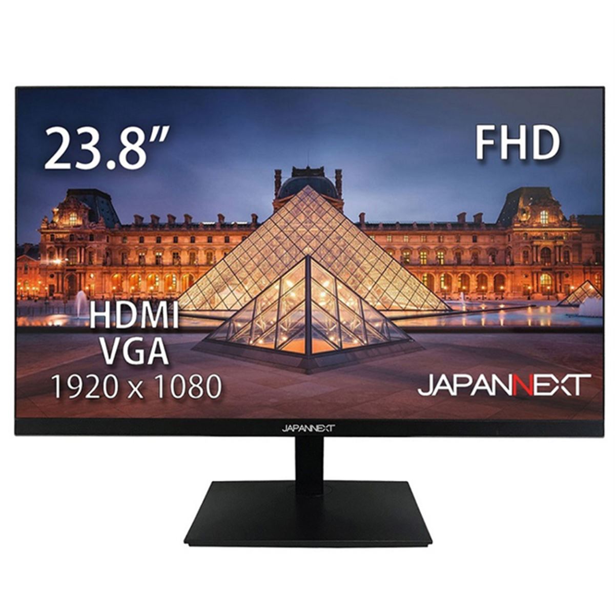 フレームレスモニター 75Hz JAPANNEXT、狭額フレームレスデザインの23.8型液晶「JN-V238FHD」など
