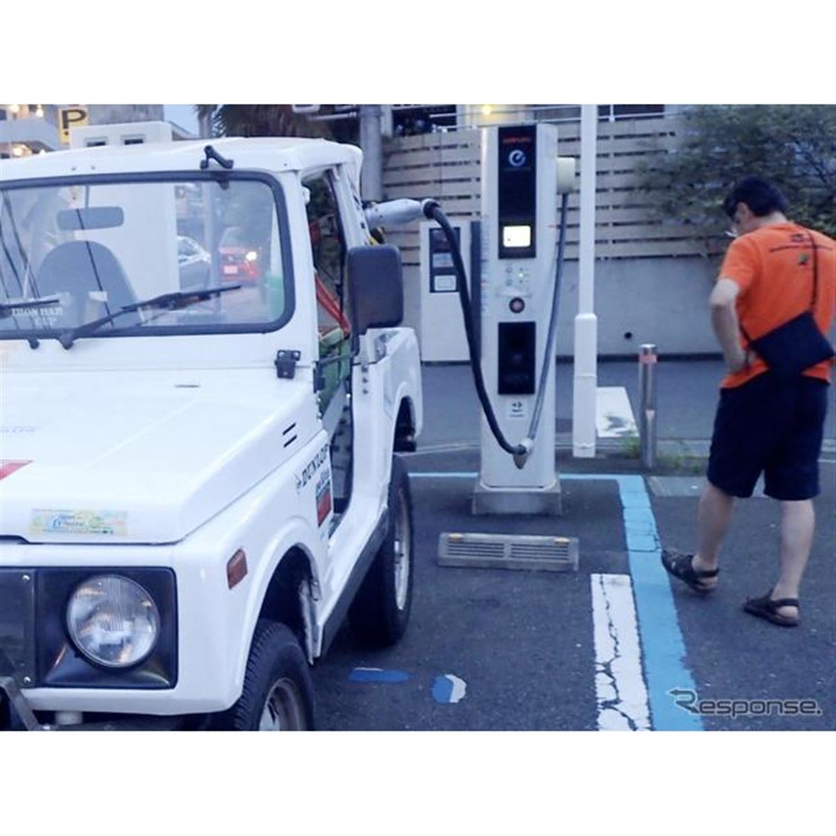 スズキ ジムニーSJ30 をEVに改造、CHAdeMO対応に…南極点到達を目指す