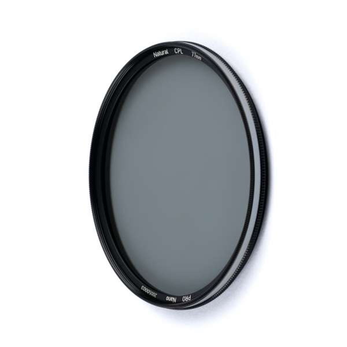 NiSi、新開発の偏光膜を採用したPLフィルター「Natural CPL