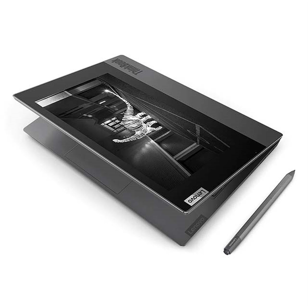 レノボ、天板に10.8型E Inkディスプレイを搭載した「ThinkBook Plus