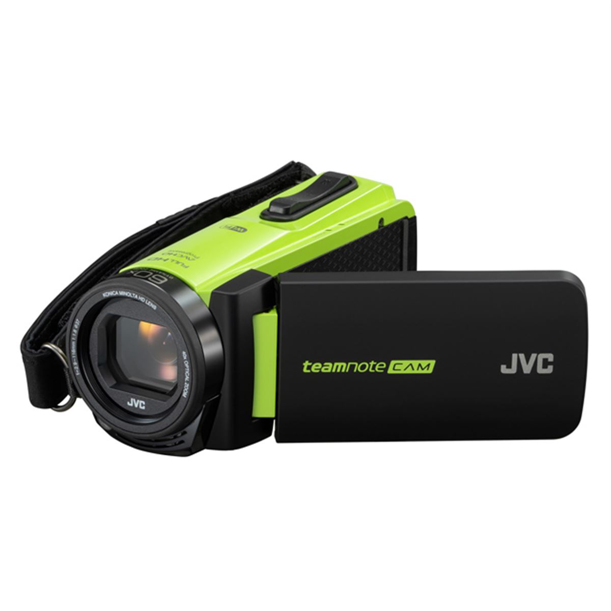 JVC HDビデオカメラ ミントグリーン JVC、スポーツ選手の上達をサポートするビデオカメラ「teamnote CAM