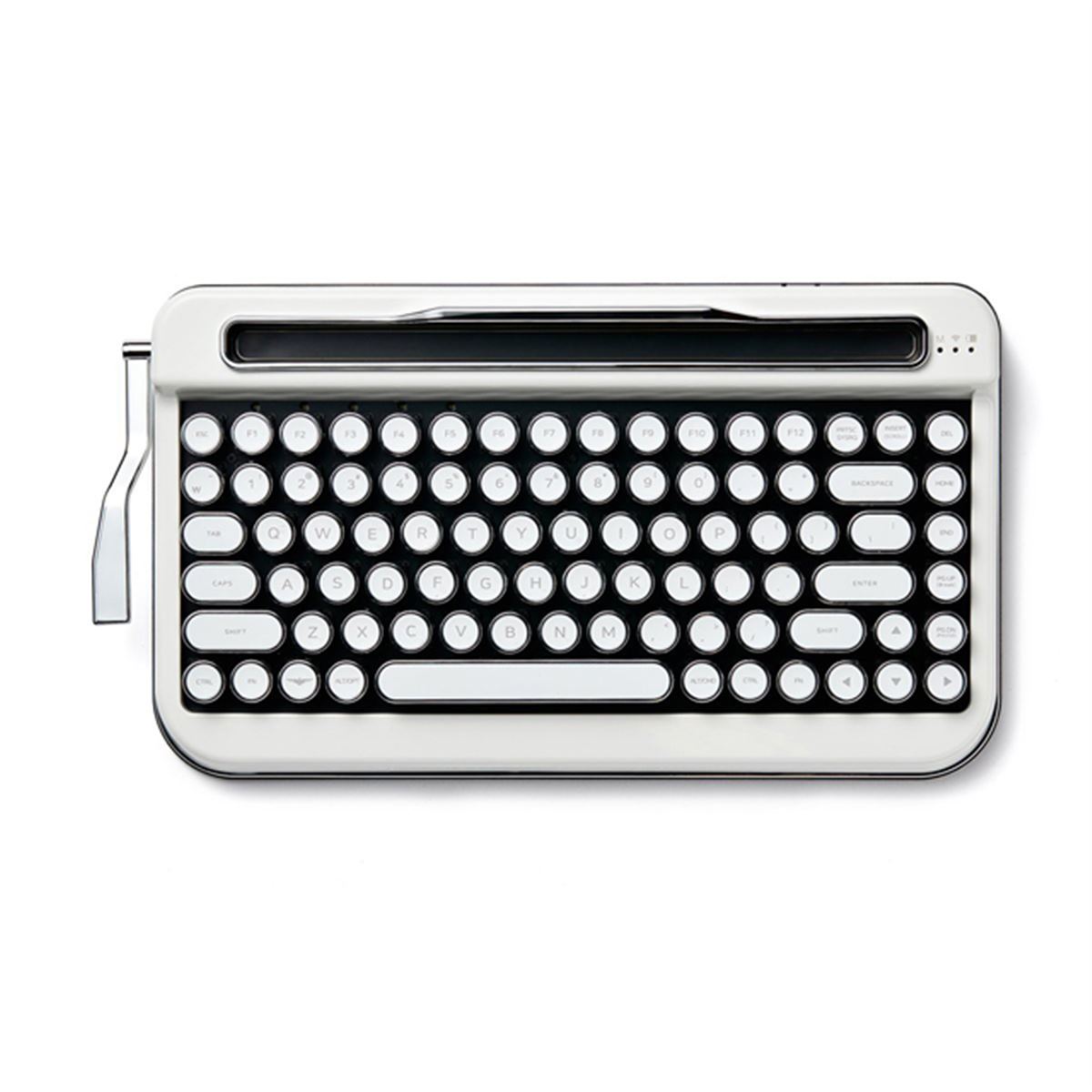 PENNA タイプライター風レトロ ワイヤレスキーボード オリーブグリーン Amazon.co.jp: アイアス タイプライター風レトロキーボードPENNA