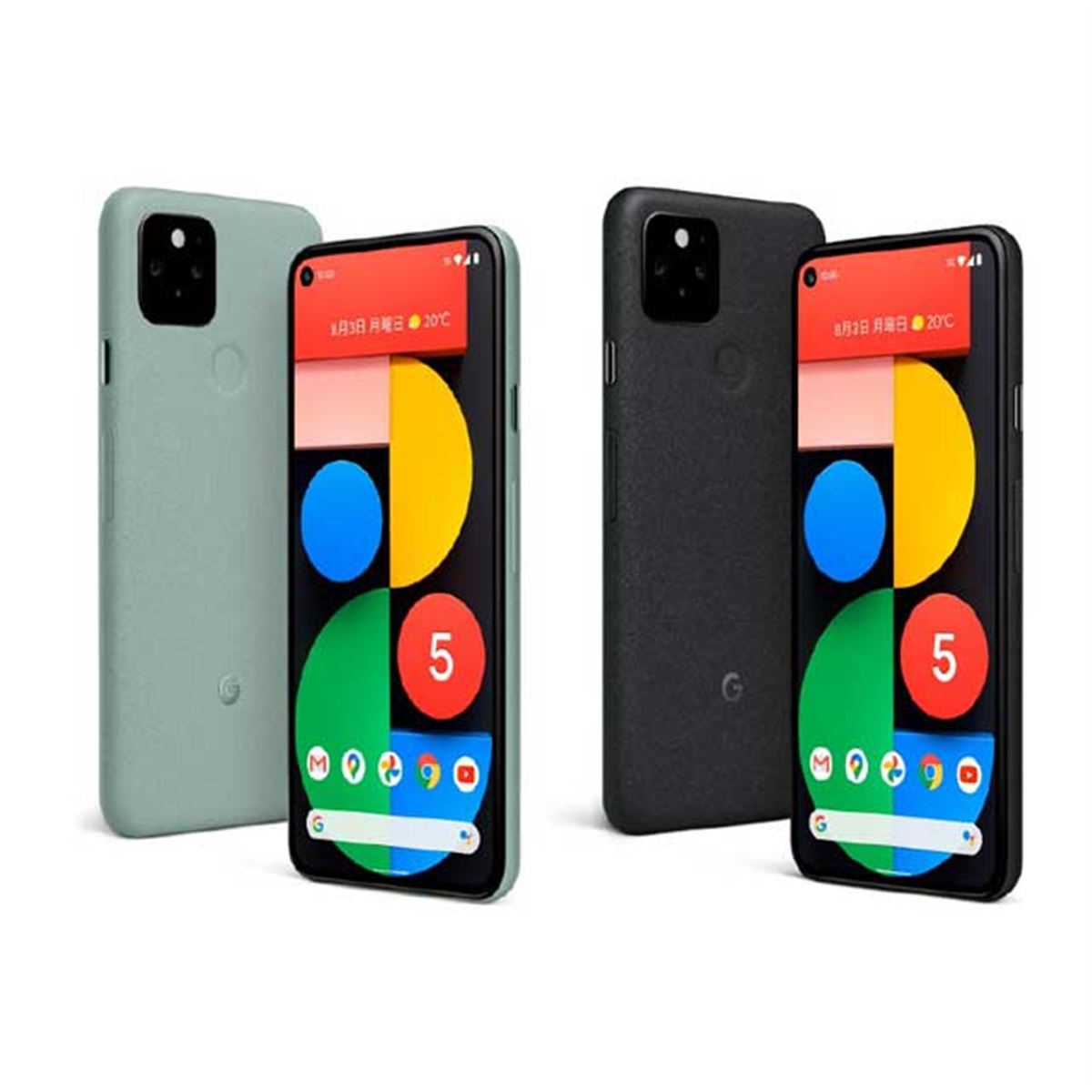 携帯電話本体 Pixel5 au 128GB auとソフトバンク、グーグル5Gスマホ「Pixel 5」の取り扱いを