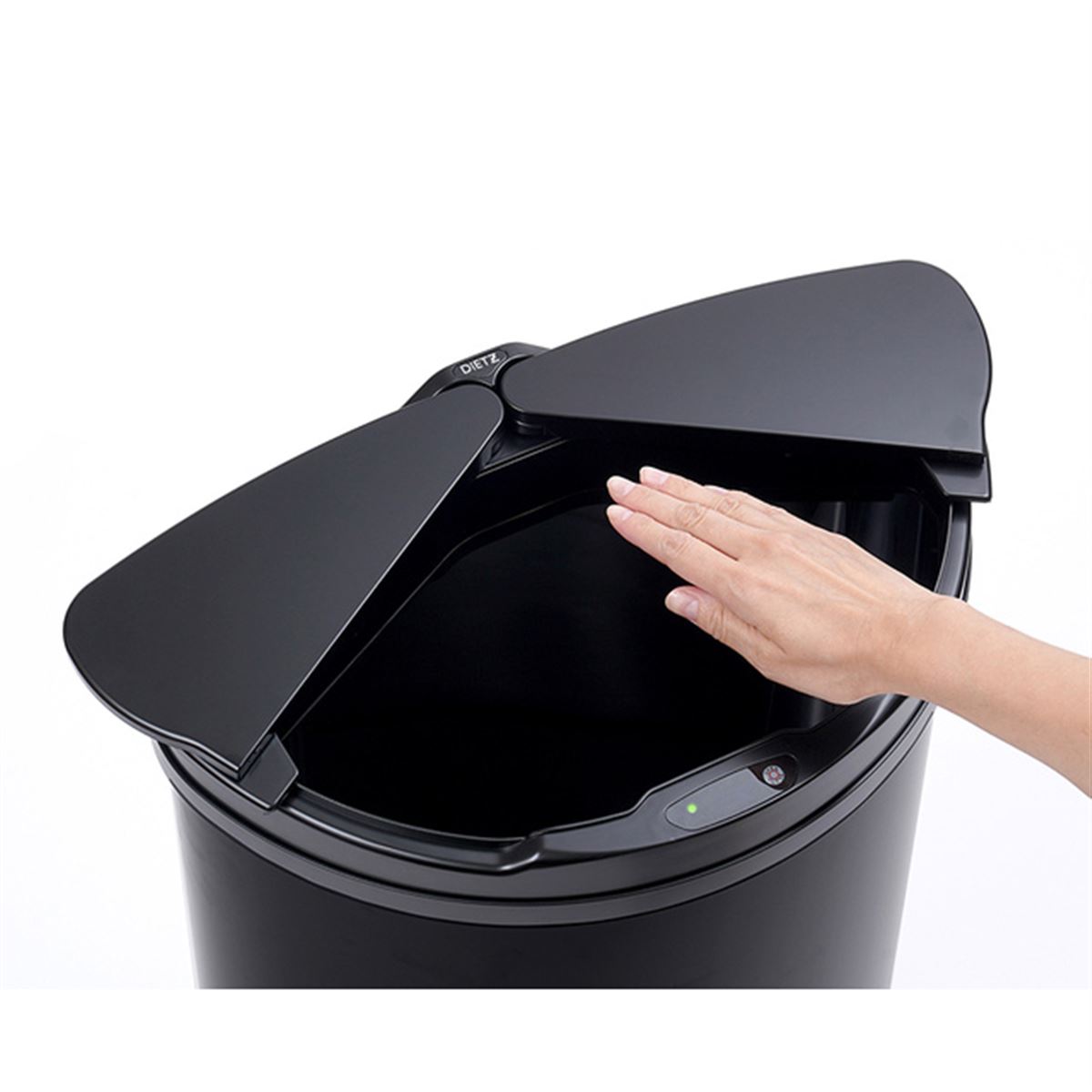 DiETZ 自動開閉センサーゴミ箱 ダストボックス 47L ディーツ DiETZ ディーツ 新色オフホワイト追加 自動開閉 ゴミ箱 横開き