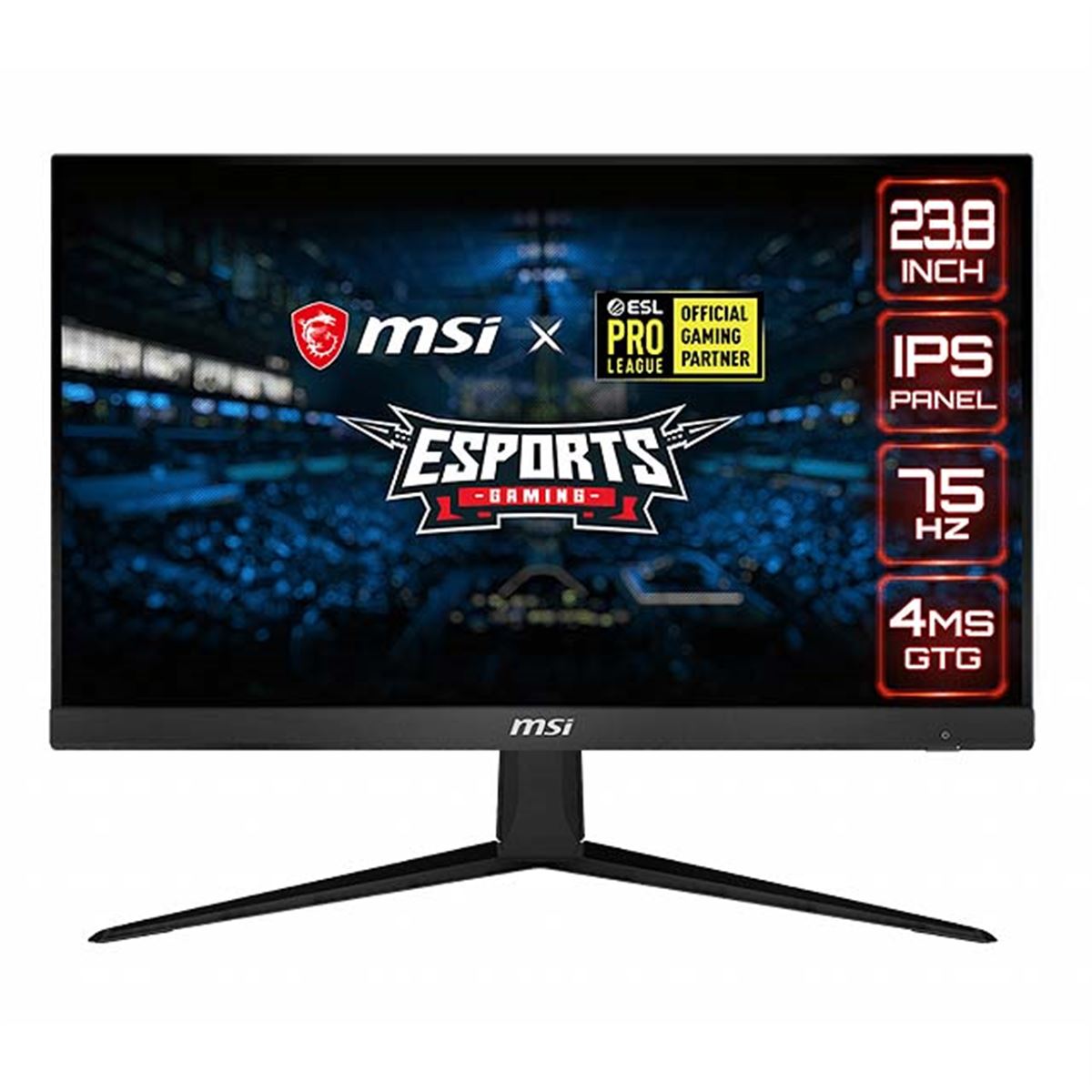 MSI 144Hz 23.8インチ ゲーミングモニター MSI、IPSパネルを採用した23.8型ゲーミングディスプレイ「Optix G241V
