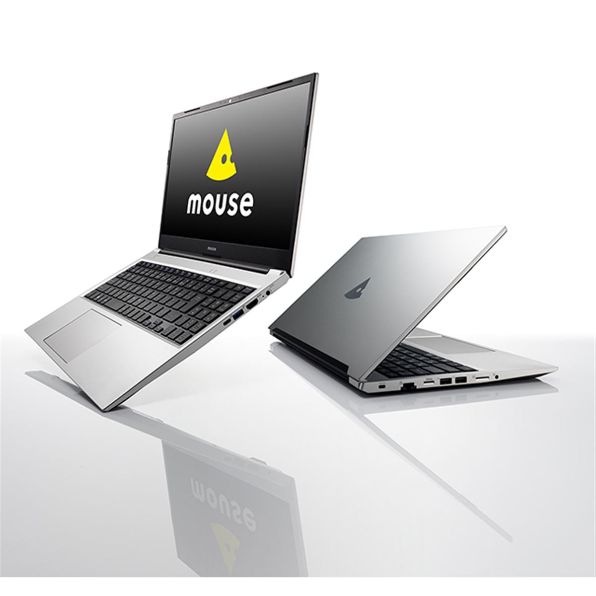 mouse、新色「ブラストシルバー」採用の15.6型ノートPC「mouse B5
