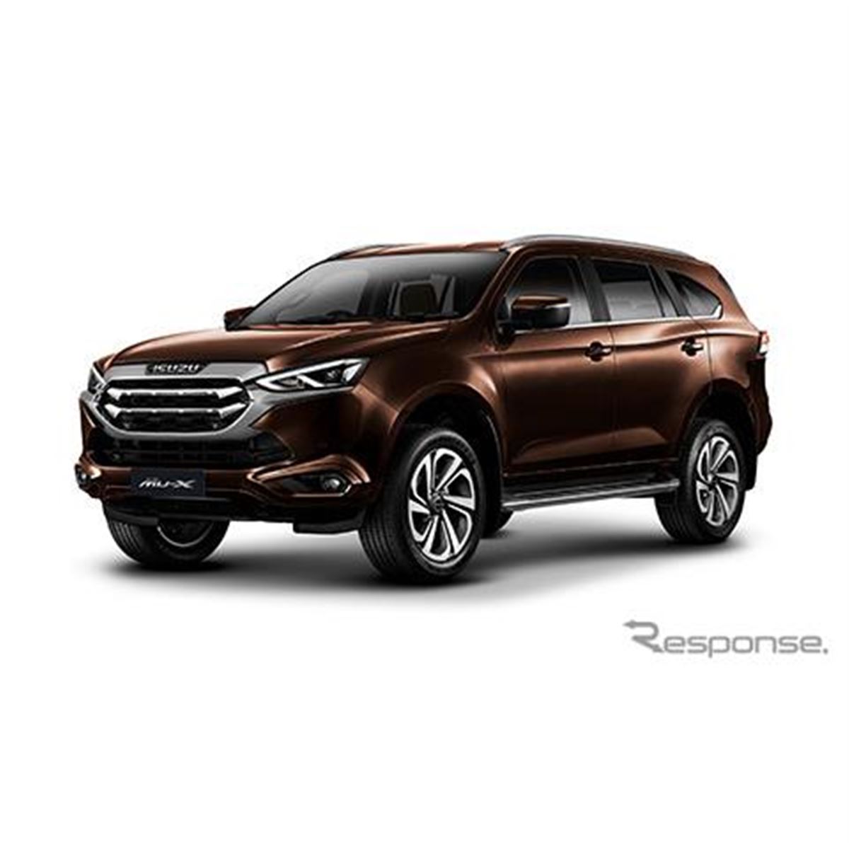 ISUZU mu-X ブラウンメタリック All-New 2022 Isuzu MUX Brown Color - YouTube