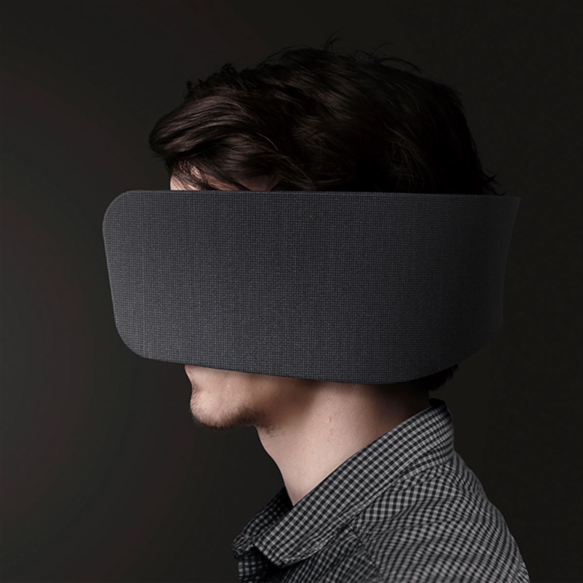 WEAR SPACE ‎SSP-WS1Bヘッドホン　集中力高めるウェアラブル端末 Shiftall、ヘッドホンとパーティションを一体化した「WEAR SPACE