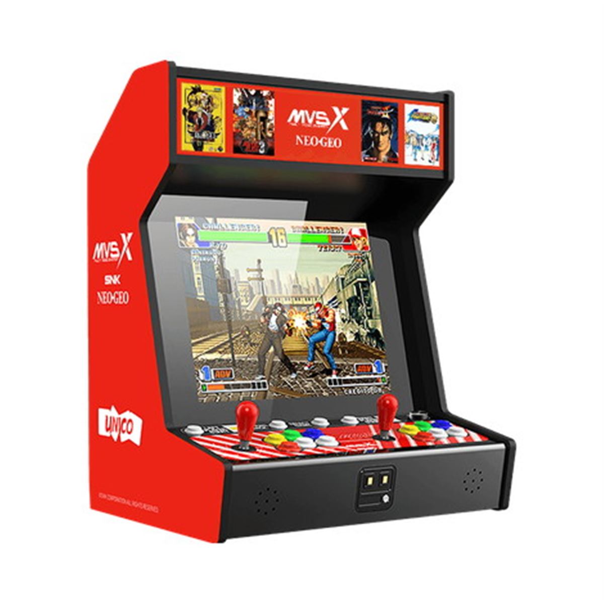 1台で2人遊べる」大画面17型スクリーン搭載の「NEOGEO MVSX」予約開始 - 価格.com