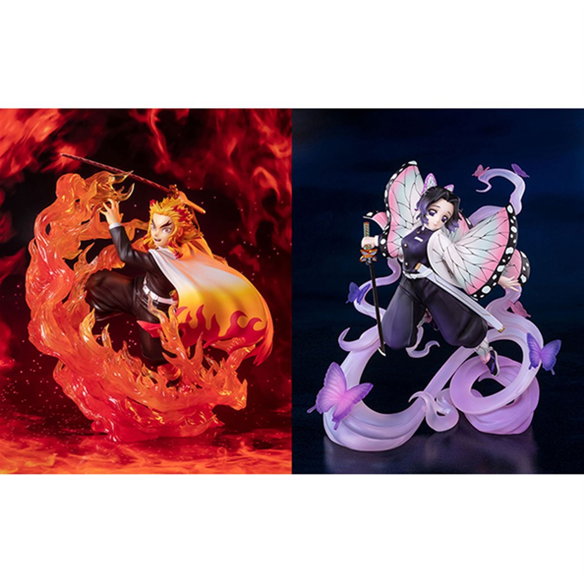 バンダイ、「フィギュアーツZERO」に「煉獄杏寿郎」と「胡蝶