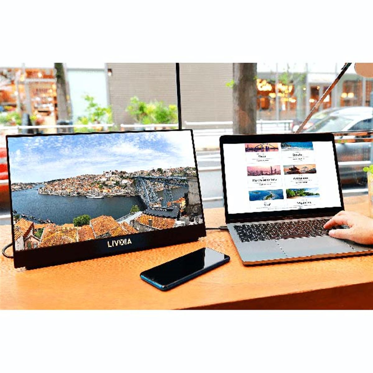 LIVXIA モバイルモニター 15.6インチ モバイルディスプレイ Amazon.co.jp: LIVXIA モバイルモニター 2021 モバイル