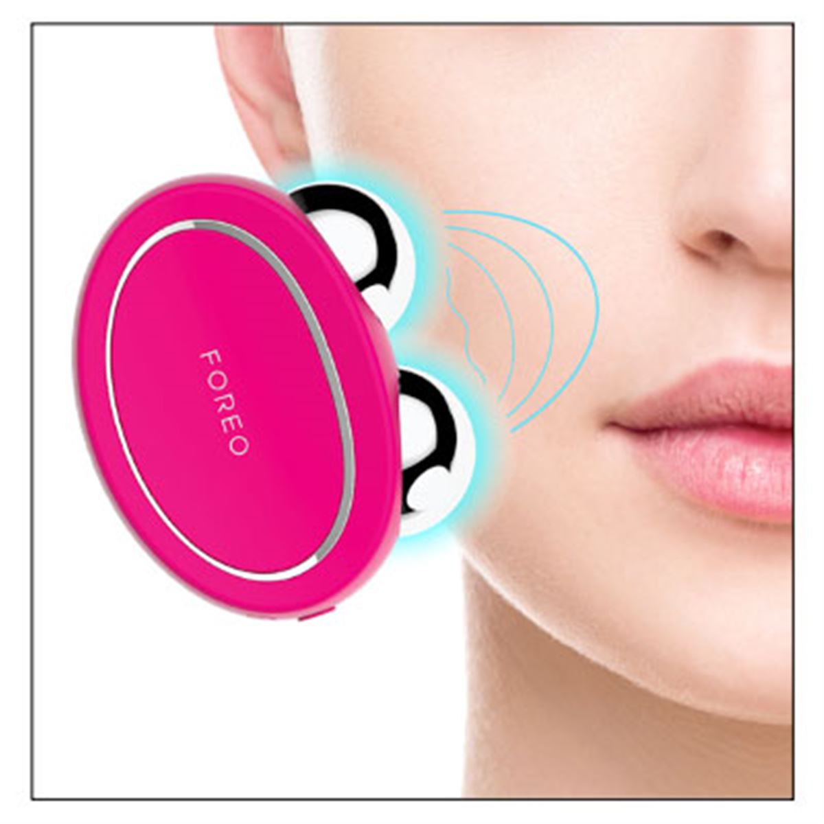 FOREO、“電流の刺激で肌を引き締める”フェイス用デバイス「BEAR