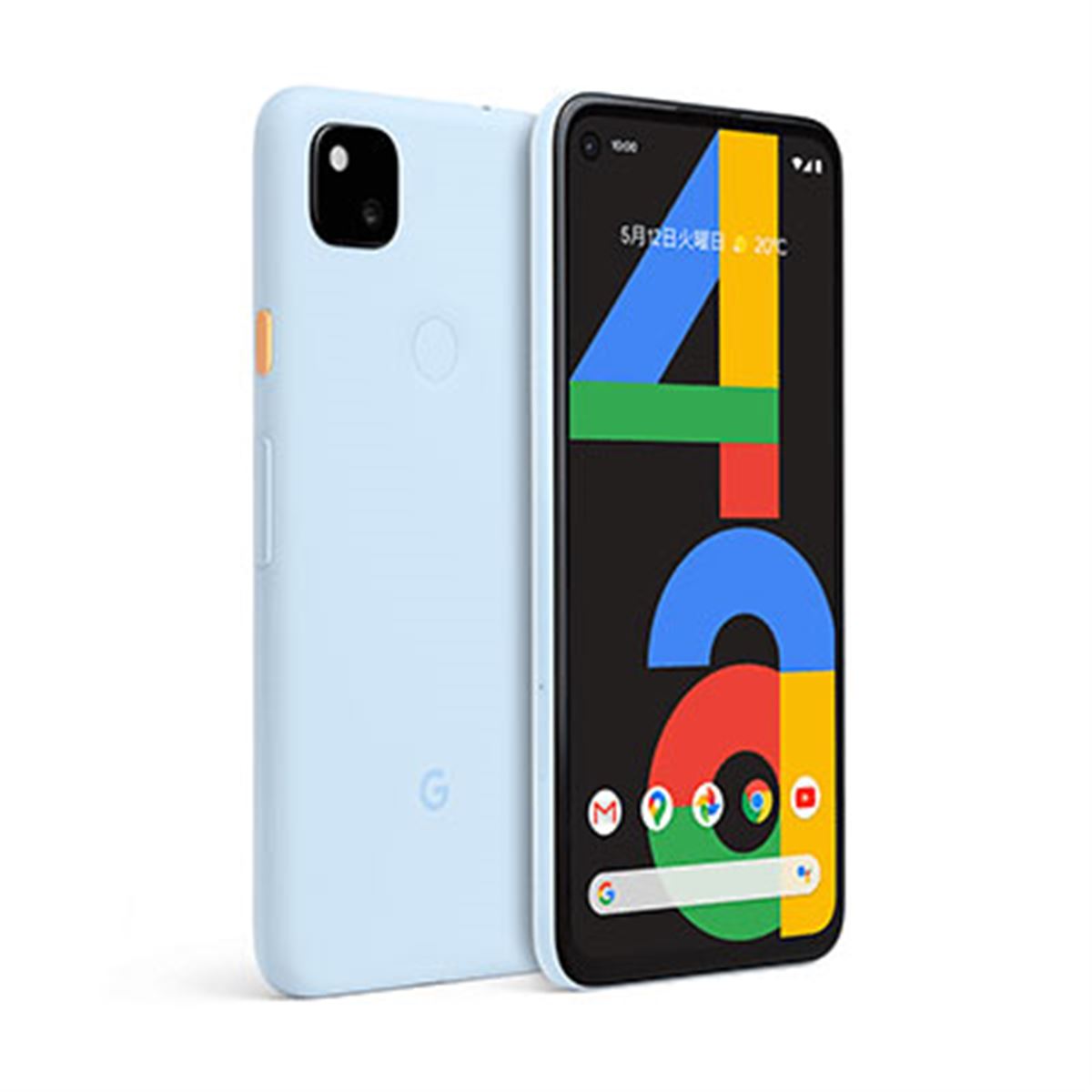 Google Pixel4a 本体 青色（Barely Blue）起動確認 Google Pixel4a 本体 青色（Barely Blue）起動確認