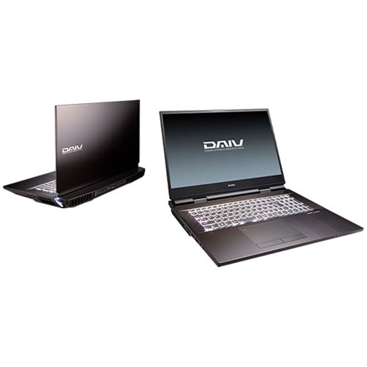 【美品】DIVE マウスコンピューター Core i7ノートパソコン ダイブ ノートパソコン DAIV Z4-I7U01BC65CNHSR3 [14.0型 /Windows11 Home